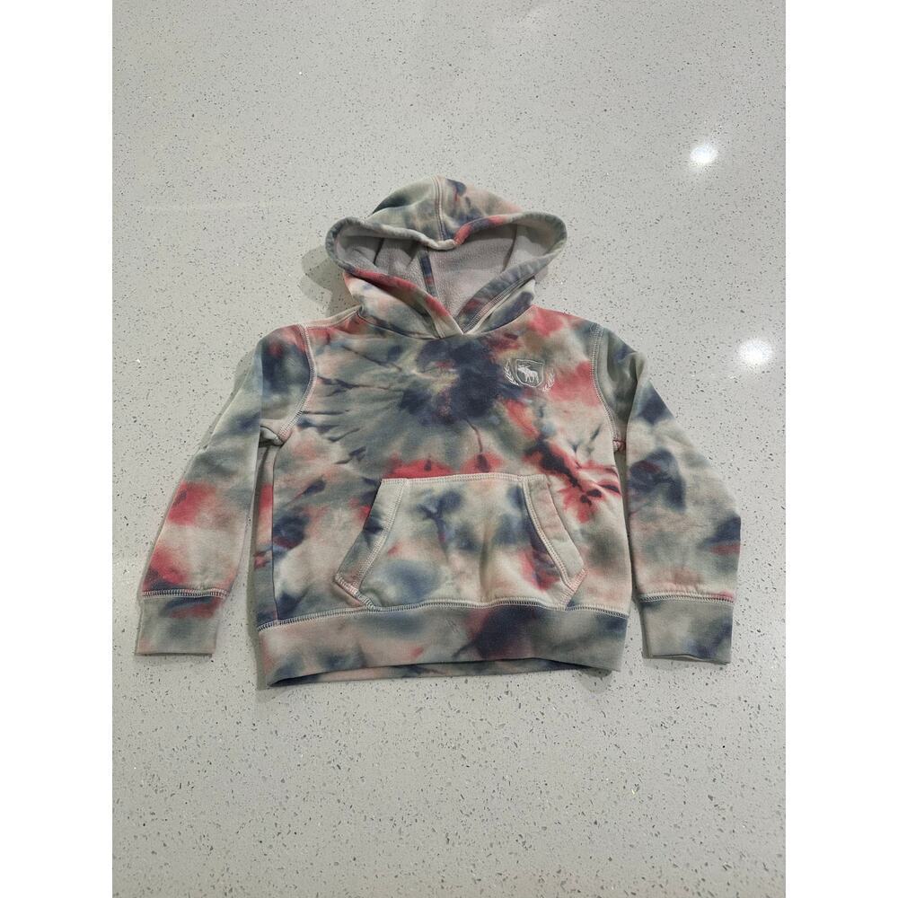 Abercrombie & Fitch Kids Girls Hoodie Tie Dye Size 5/6 Kids - Picture 1 of 5
